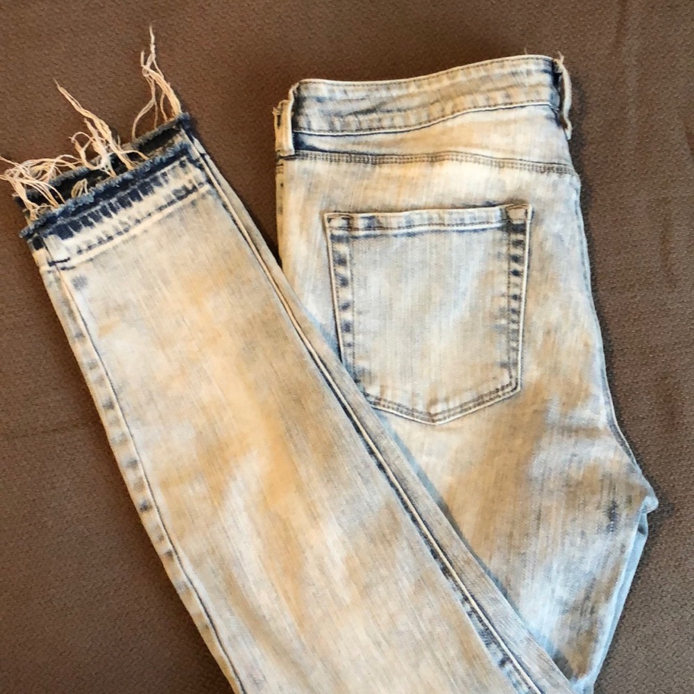 Bullhead Denim Midrise Skinniest Ankle Jeans